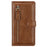 Zipper Pocket Wallet Leather Stand Case for Samsung Galaxy A51 SM-A515 - Brown - 3