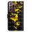 Pattern Printing Light Spot Decor Leather Cover for Samsung Galaxy Note20 Ultra/Note20 Ultra 5G - Gold Butterfly - 3