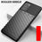 Thunder Series Twill Texture TPU Mobile Phone Cover for Samsung Galaxy Note20 4G / 5G - Black - 2