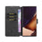 DG.MING Retro Leather Wallet Stand Cover for Samsung Galaxy Note20 Ultra/Note20 Ultra 5G - Black - 4