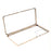 Double-sided Tempered Glass + Magnetic Adsorption Metal Frame Cover for Samsung Galaxy Note20 Ultra/Note20 Ultra 5G - Gold - 1