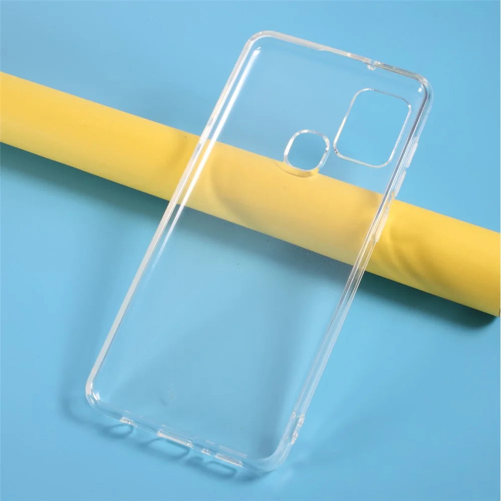 Transparent Non-Slip Inner Thicken Soft TPU Case for Samsung Galaxy A21s - 5