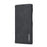 LC.IMEEKE Retro Style Leather Card Holder Case for Samsung Galaxy Note20 Ultra/Note20 Ultra 5G - Black - 2
