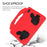 Shockproof Thumb Kickstand EVA Protective Cover for Samsung Galaxy Tab S6 Lite - Red - 3
