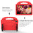 Shockproof Thumb Kickstand EVA Protective Cover for Samsung Galaxy Tab S6 Lite - Red - 4