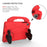 Shockproof Thumb Kickstand EVA Protective Cover for Samsung Galaxy Tab S6 Lite - Red - 5