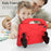 Shockproof Thumb Kickstand EVA Protective Cover for Samsung Galaxy Tab S6 Lite - Red - 6