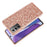 Glittering Sequins Plated TPU Frame + PC Hybrid Case for Samsung Galaxy Note20 4G/5G - Rose Gold - 2