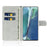 Glittery Powder Splicing Wallet Stand Leather Shell for Samsung Galaxy Note20 4G/5G - Gold - 3
