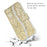 Glittery Powder Splicing Wallet Stand Leather Shell for Samsung Galaxy Note20 4G/5G - Gold - 7