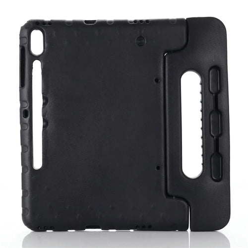 Drop-proof EVA Foam Case with Kickstand Handle for Samsung Galaxy Tab S7+ T970 / Tab S8+ 12.4 inch - Black - 1