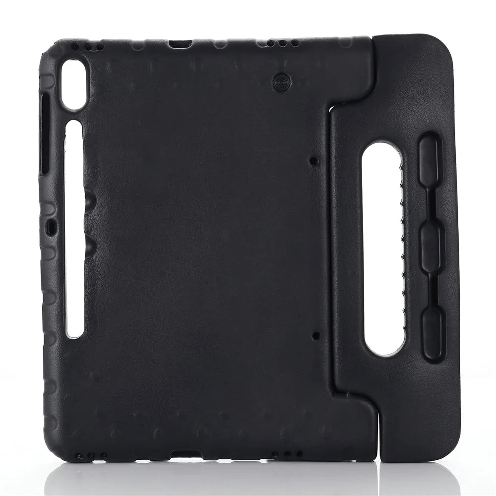 Drop-proof EVA Foam Case with Kickstand Handle for Samsung Galaxy Tab S7+ T970 / Tab S8+ 12.4 inch - Black - 1