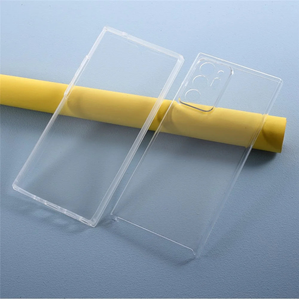 PET + TPU + Acrylic Clear Full Coverage Cover for Samsung Galaxy Note20 Ultra/Note20 Ultra 5G - 1