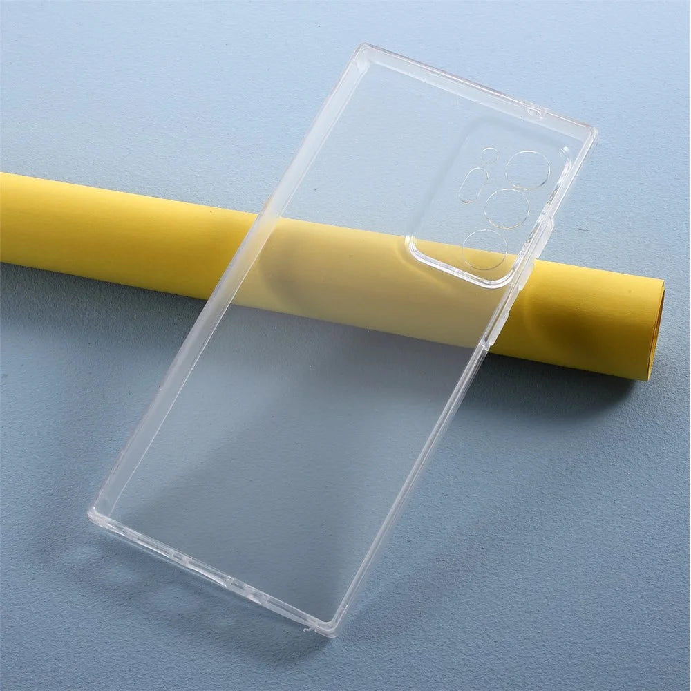 PET + TPU + Acrylic Clear Full Coverage Cover for Samsung Galaxy Note20 Ultra/Note20 Ultra 5G - 4