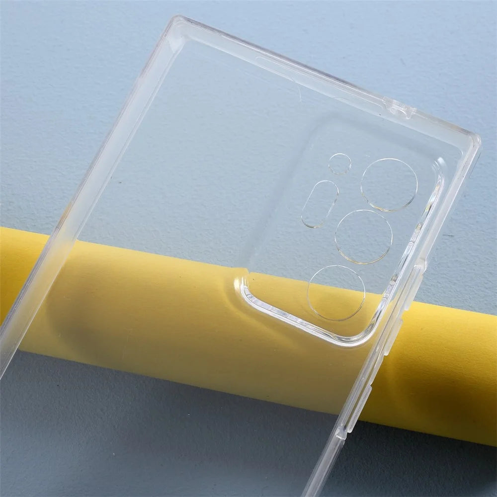PET + TPU + Acrylic Clear Full Coverage Cover for Samsung Galaxy Note20 Ultra/Note20 Ultra 5G - 5