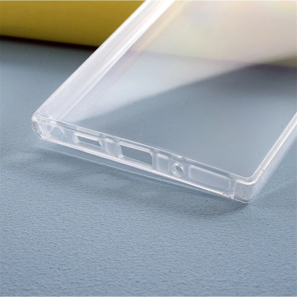 PET + TPU + Acrylic Clear Full Coverage Cover for Samsung Galaxy Note20 Ultra/Note20 Ultra 5G - 6