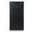 Crazy Horse Genuine Leather Wallet Cover Case for Samsung Galaxy Note20 Ultra/Note20 Ultra 5G - Black - 2