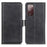 Anti-scratch Shockproof Magnetic Clasp Leather Phone Case Shell for Samsung Galaxy S20 FE 4G/5G/S20 Lite/S20 FE 2022 - Black - 1