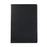 Litchi Skin Leather Shell Case with Rotating Stand for Samsung Galaxy Tab S10+ / S9+  / S8+ / S7+ / S7 FE - Black - 1