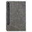 Geometric Pattern Cool Design Protector Stand Leather Case for Samsung Galaxy Tab S7 T870 / S8 - Grey - 3