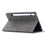 Geometric Pattern Cool Design Protector Stand Leather Case for Samsung Galaxy Tab S7 T870 / S8 - Grey - 5
