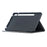 Geometric Pattern Cool Design Protector Stand Leather Case for Samsung Galaxy Tab S7 T870 / S8 - Grey - 6