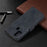 BINFEN COLOR For Samsung Galaxy A21s Phone Cases Wallet Stand Geometry Imprint Leather Cover - Black - 5