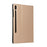 Leather Cover Stand Protective Case for Samsung Galaxy Tab S7+ / S8+ - Gold - 2