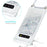 Glitter Powder Funny Quicksand TPU Back Stylish Cover for Samsung Galaxy S10 - White - 4