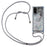Glitter Powder Quicksand TPU Back Case for Samsung Galaxy S20 4G/S20 5G - Grey - 1