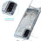 Glitter Powder Quicksand TPU Back Case for Samsung Galaxy S20 4G/S20 5G - Grey - 4