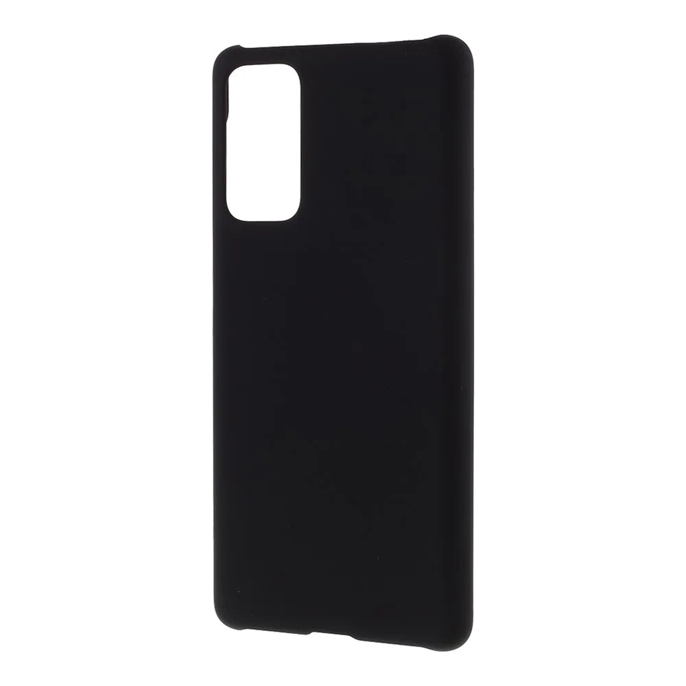 Rubberized Hard Shell PC Case for Samsung Galaxy S20 FE 4G/5G/S20 Lite/S20 FE 2022 - Black - 2