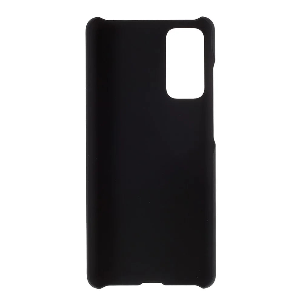 Rubberized Hard Shell PC Case for Samsung Galaxy S20 FE 4G/5G/S20 Lite/S20 FE 2022 - Black - 3
