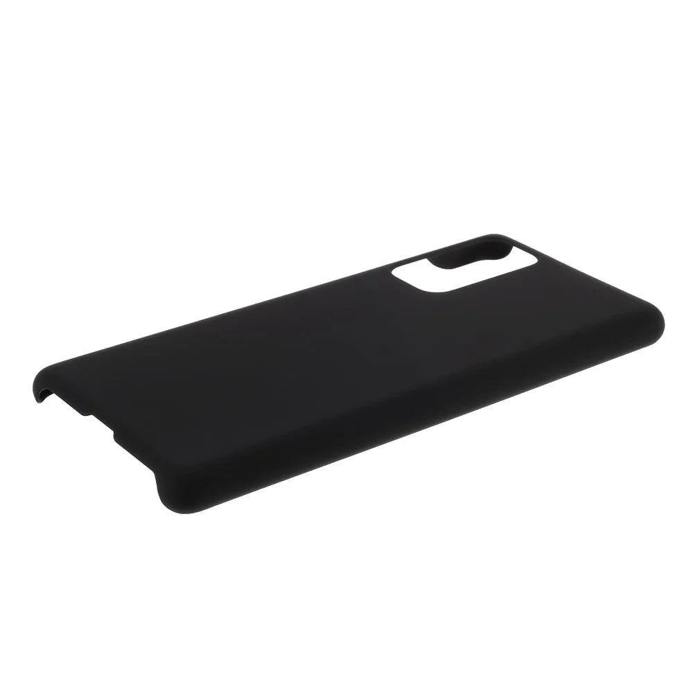 Rubberized Hard Shell PC Case for Samsung Galaxy S20 FE 4G/5G/S20 Lite/S20 FE 2022 - Black - 4