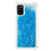 Solid Color Glitter Powder Quicksand Inside TPU Shell for Samsung Galaxy A41 (Global Version) - Blue - 1