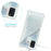 Pure Color Glitter Powder Quicksand Style TPU Case for Samsung Galaxy A21s - Silver - 4