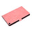 Solid Color Leather Tablet Protective Shell for Samsung Galaxy Tab A7 10.4 (2020) / (2022) T500 with Card Slot - Pink - 7