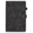 Solid Color Leather Tablet Protective Shell for Samsung Galaxy Tab S7 T870 / S8 - Black - 2