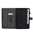 Solid Color Leather Tablet Protective Shell for Samsung Galaxy Tab S7 T870 / S8 - Black - 4