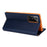 CMAI2 Leather Stand Case with Card Slots for Samsung Galaxy Note20 4G/5G - Blue - 7