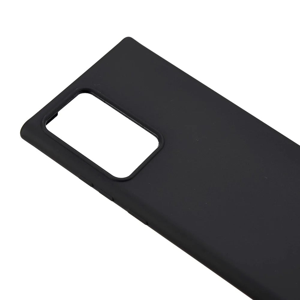 Soft TPU Case with Lanyard for Samsung Galaxy Note20 Ultra /Note20 Ultra 5G Shell - Black - 3