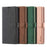 FORWENW F1 Series Leather Wallet Stand Cover Case for Samsung Galaxy Note20 4G/5G - Black - 6