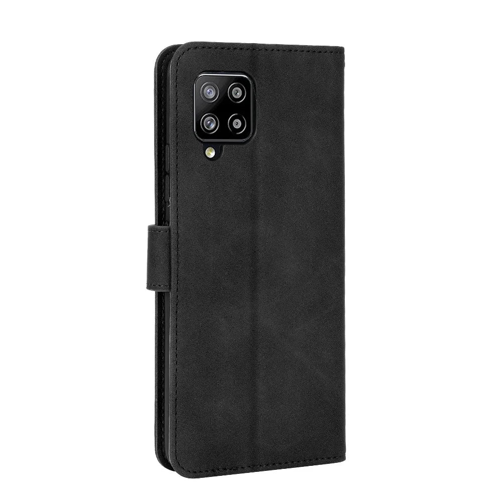 Skin-touch Leather Case for Samsung Galaxy A42 5G - Black - 5