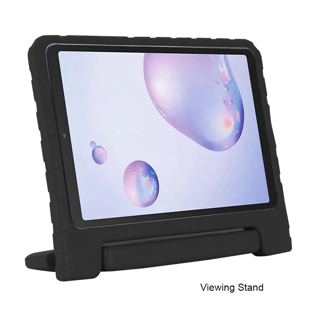 Drop-proof EVA Foam Cover with Handle Kickstand for Samsung Galaxy Tab A7 10.4 (2020) T500 / (2022) - Black - 4