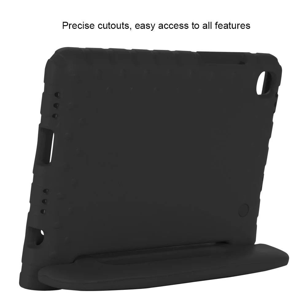 Drop-proof EVA Foam Cover with Handle Kickstand for Samsung Galaxy Tab A7 10.4 (2020) T500 / (2022) - Black - 5