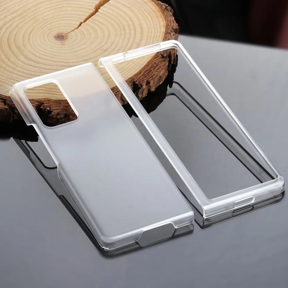 Matte Transparent PC Shell for Samsung Galaxy Z Fold2 5G - 1