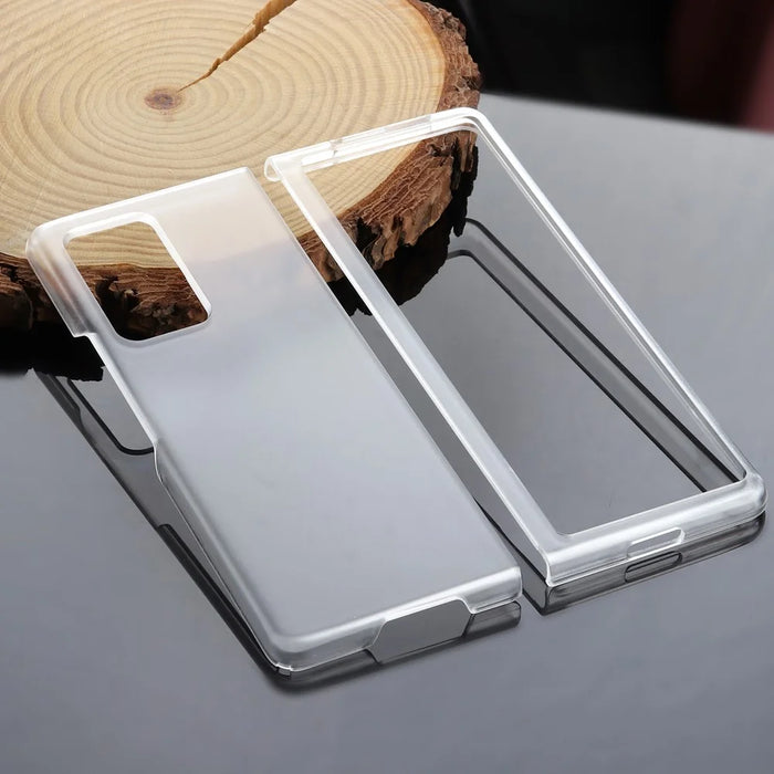 Matte Transparent PC Shell for Samsung Galaxy Z Fold2 5G - 1