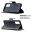 PU Leather Wallet Stand Phone Case for Samsung Galaxy S20 FE 4G/FE 5G/S20 Lite/S20 FE 2022 - Black - 5