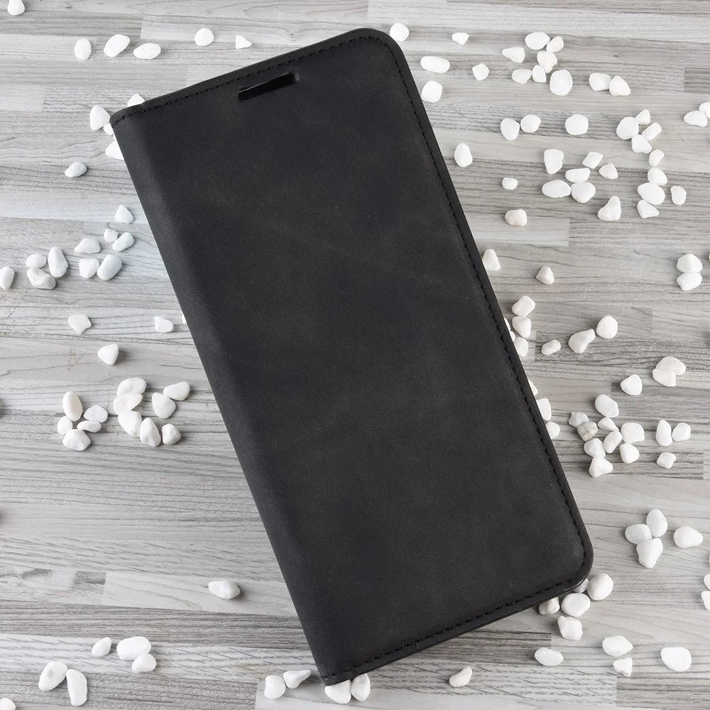 Silky Touch Leather Shell Case for Samsung Galaxy S20 FE 4G / FE 5G / S20 Lite / S20 FE 2022 - Black - 5