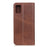 Auto-absorbed Split Leather Phone Shell for Samsung Galaxy M51 Side Fingerprint Version - Coffee - 3